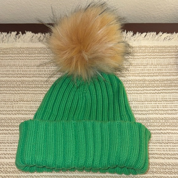Free People Accessories - Free People Pom Beanie NWOT